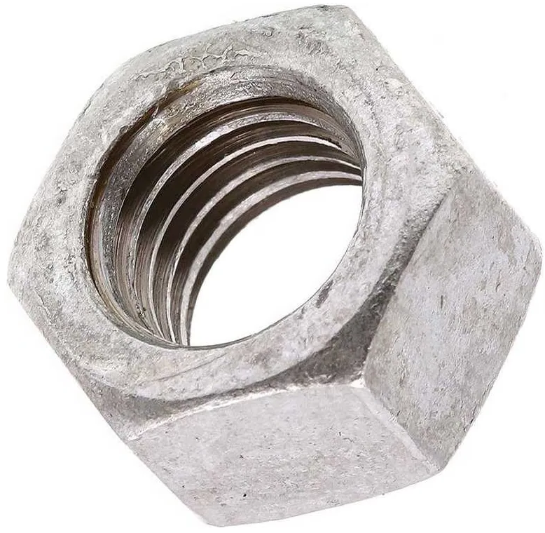 Гайка шестигранная М10 DIN 934, класс прочности 5, цинк-ламельное покрытие flZnncL/480h - фото