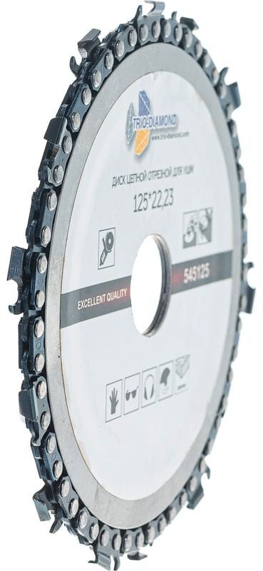 Диск цепной по дереву 125х22,23 мм Trio-Diamond 545125 - фото