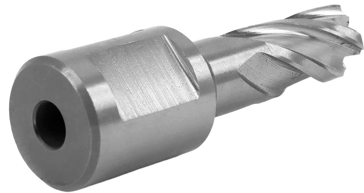 Сверло по металлу корончатое Weldon 19, Messer, сталь HSS  - фото