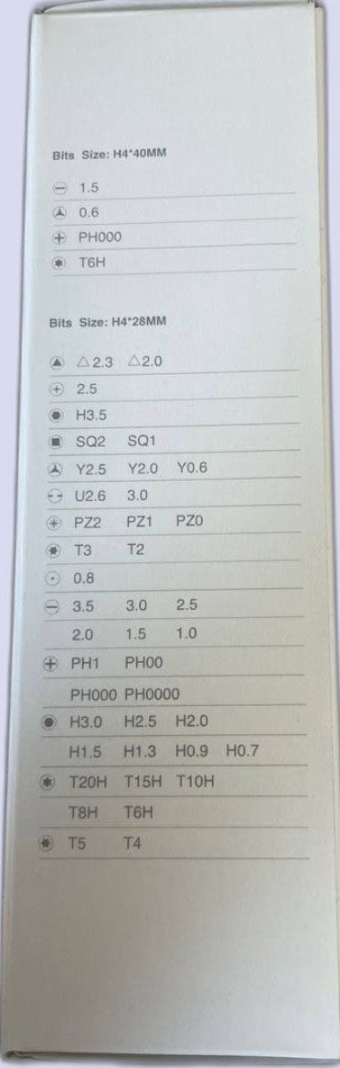 Набор отверток в пенале 49 в 1 ISA, IS611130 - фото