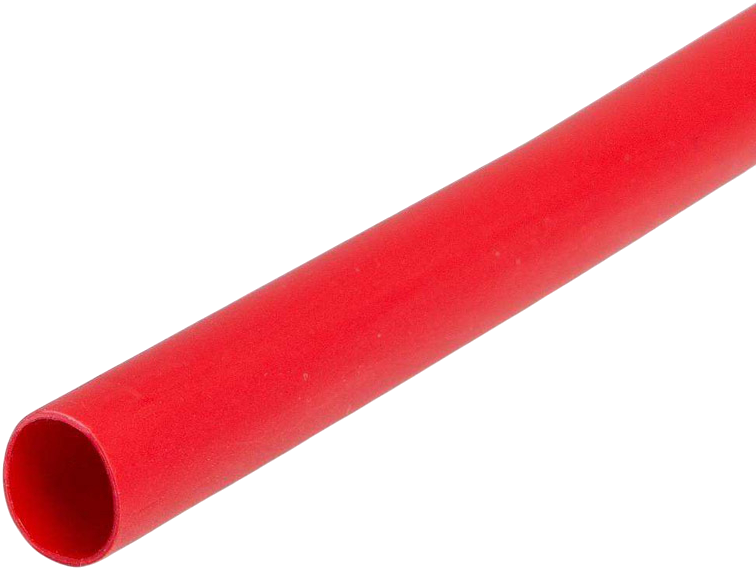 Трубка термоусаживаемая 10/5 мм, не поддерживающая горения 2:1 ТНТ нг-LS КВТ 82981, красная - фото