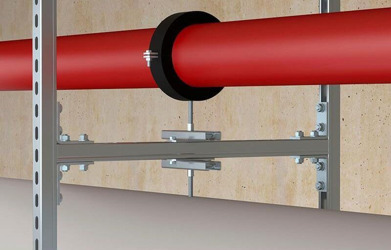 Хомут для низких температур с термоизоляцией KFS, Fischer - фото