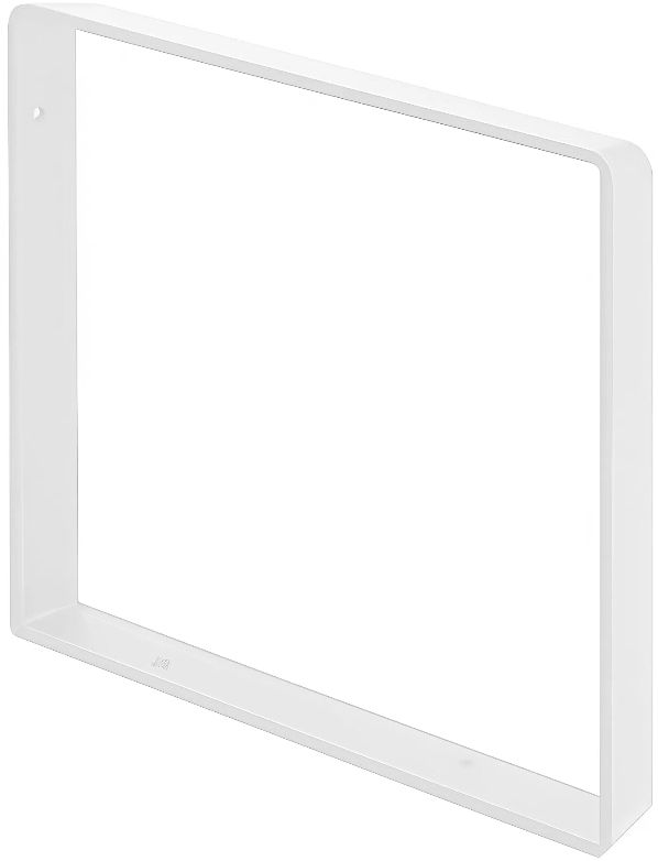 Кронштейн для полок 200 мм Домарт LOFT модель 7, белый/черный - фото