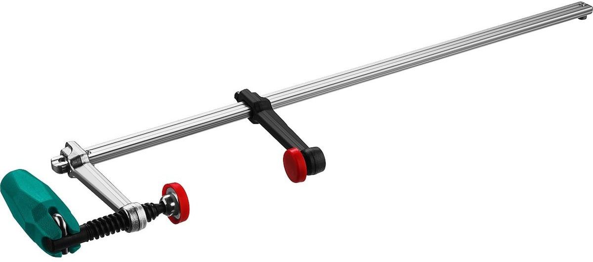 Струбцина универсальная UF-400/8, 80х400 мм, тип F, Kraftool 32018-080-400 - фото