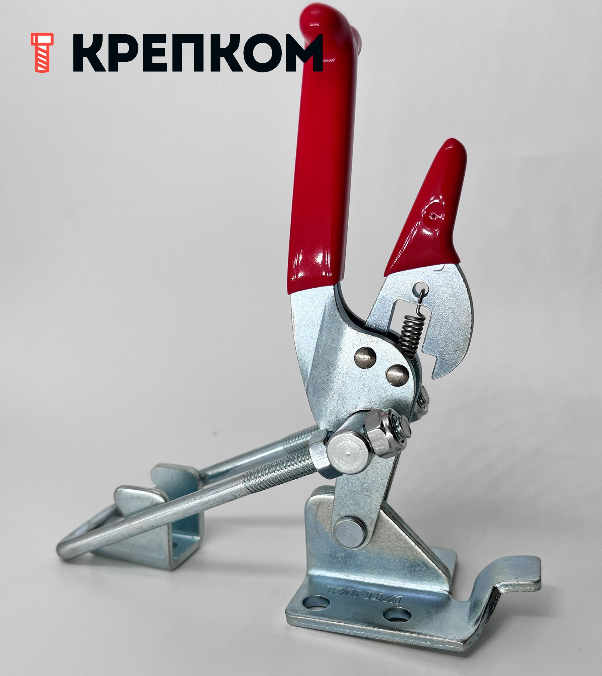 Замок регулируемый натяжной L=159-179 мм, нагрузка 220 кг, (544), оцинкованная сталь - фото