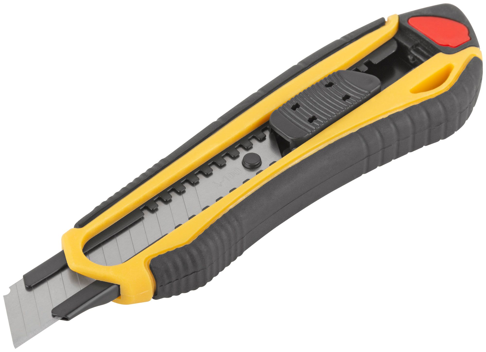 Нож технический с двухсторонним автофиксатором 18 мм FIT 10249 - фото