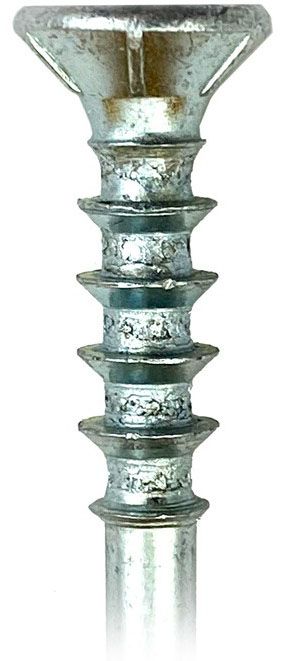 Шуруп дистанционный с потайной головкой TORX, оцинкованная сталь - фото