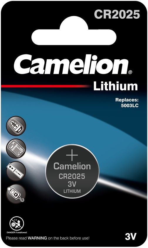 Батарейка Camelion CR2025 BL1 17894 - фото