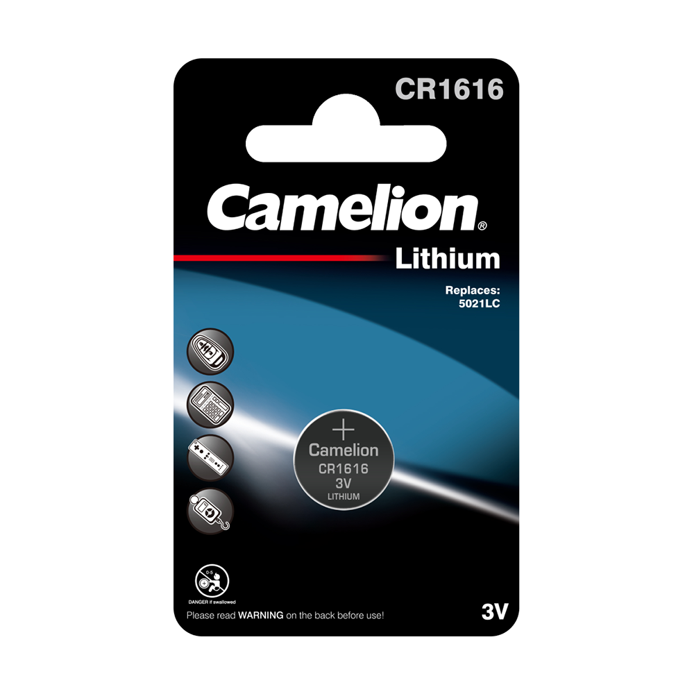 Батарейка Camelion CR1616 BL1 17892 - фото