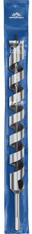 Сверло по дереву винтовое (Левиса) Vertextools, шестигранный хвостовик - фото