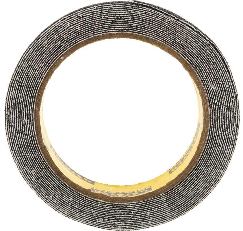 Лента клейкая противоскользящая 25 мм 5 м Stayer ProTape 12270-25-05, чёрная - фото