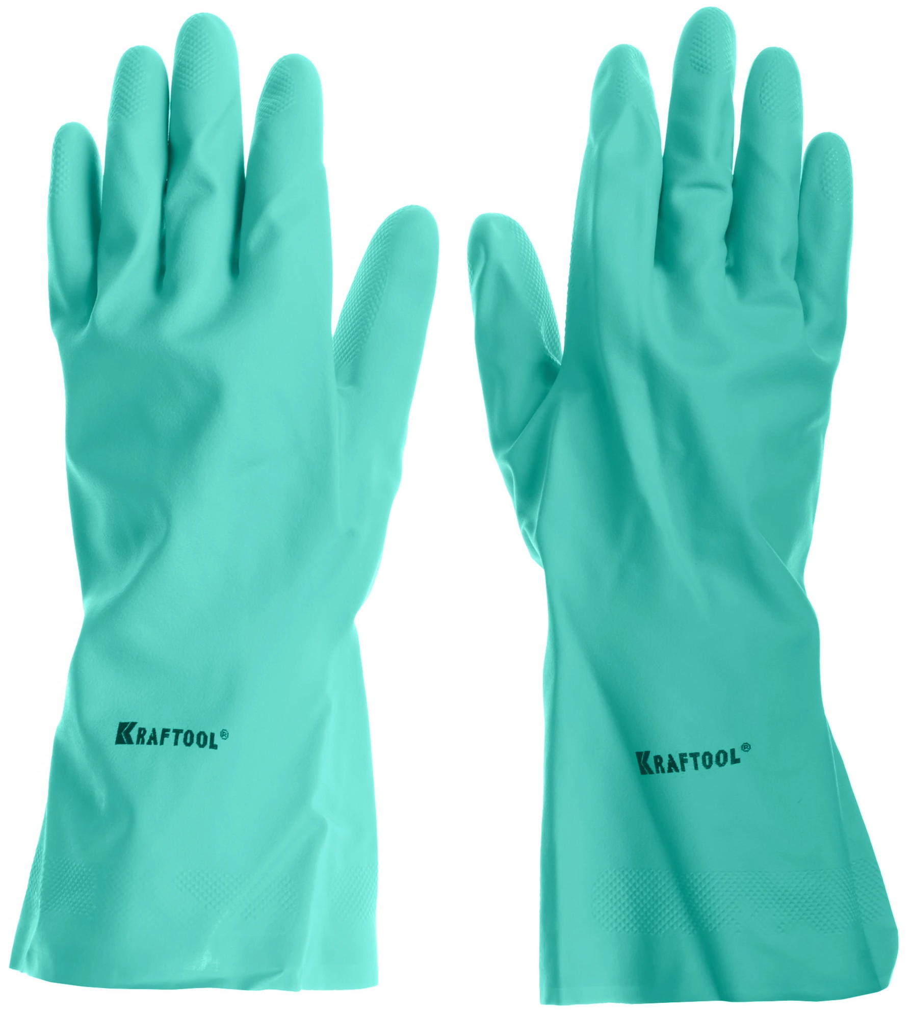 Перчатки нитриловые, повышенной прочности, с х/б напылением, маслобензостойкие XL(10) Nitril Kraftool 11280-XL_z01 - фото