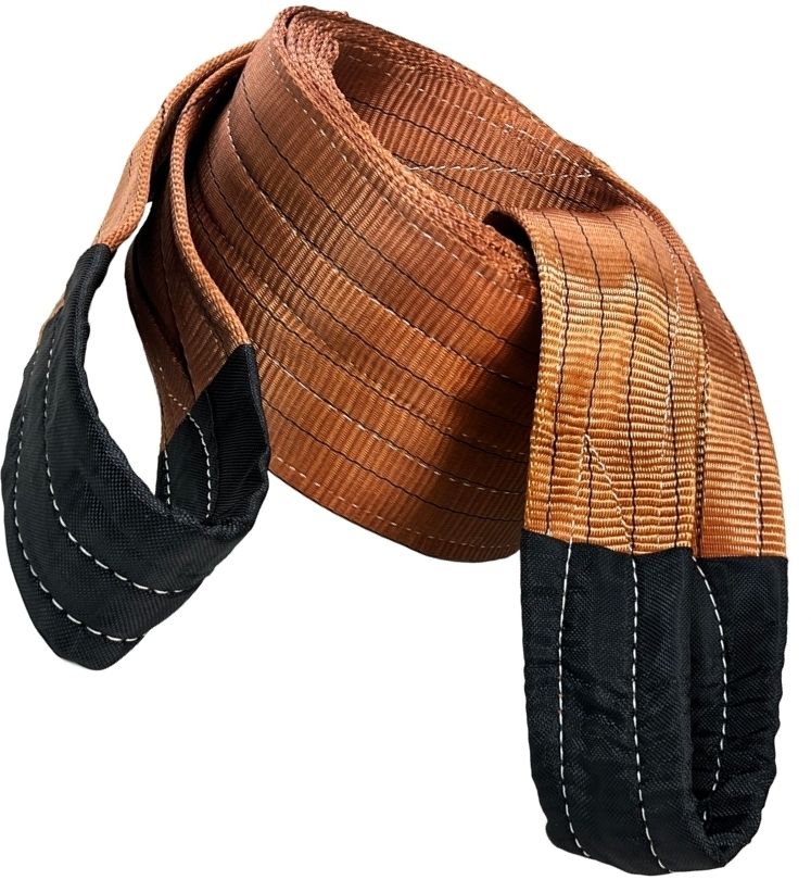 Трос буксировочный для автомобиля 5 м 180 мм разрыв 63 т петля-петля HITCH Regular SZ089714 - фото