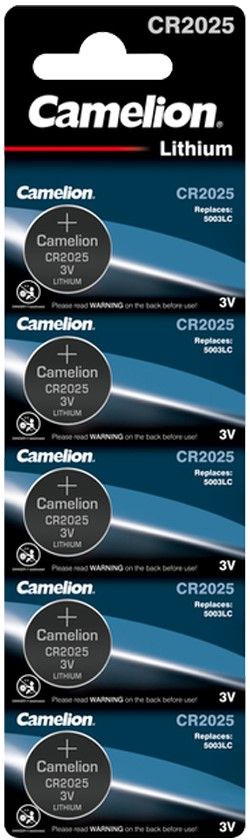 Батарейка Camelion CR2025 BL5 20753 - фото