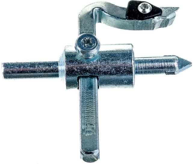 Сверло регулируемое по кафелю "Балеринка" с карбидным резцом 40 - 130 мм ц/х FIT 16532 - фото