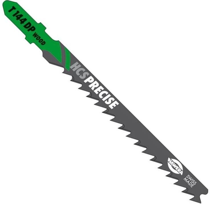 Пилка по дереву для электролобзика T144DP Hawera F00Y265133, сталь HCS, 5 шт - фото