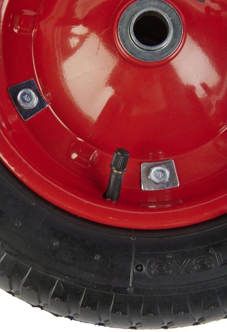 Колесо пневматическое с симметричной ступицей резиновое 340 мм PR 2400-3-8 - фото