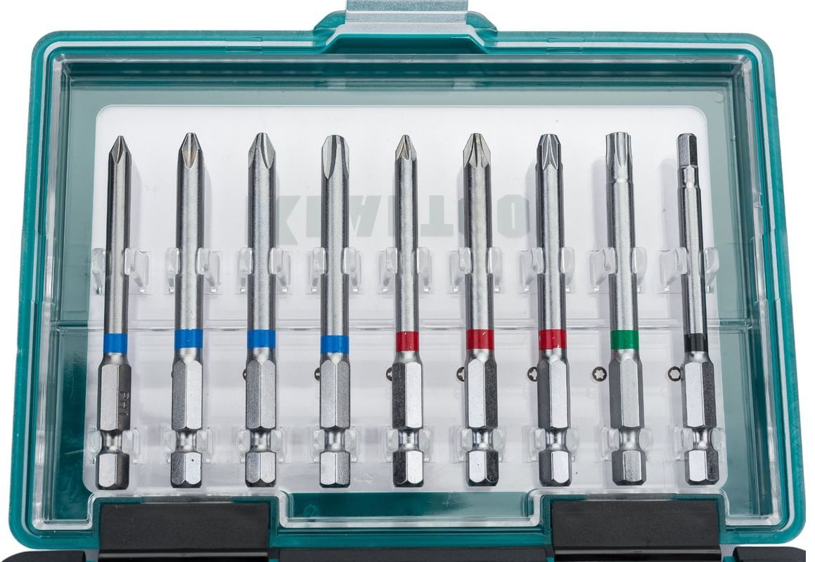 Набор многофункциональных бит Kraftool C-Drive 71 26067-H71, сталь Cr-Mo, 71 шт - фото