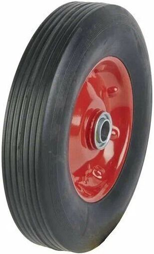 Колесо литое резиновое с несимметричной ступицей 250 мм SR1900 - фото