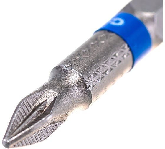 Бита крестовая PZ магнитный наконечник с насечкой 50 мм Cutop Profi, сталь S2 - фото