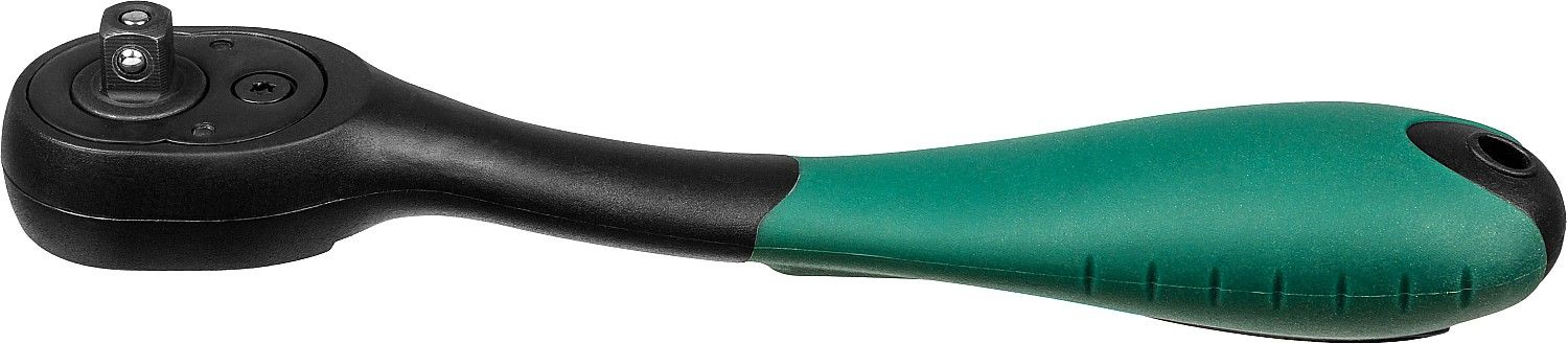 Рукоятка трещоточная изогнутая 1/2", 72 зубца Kraftool Expert 27796-1/2_z02 - фото