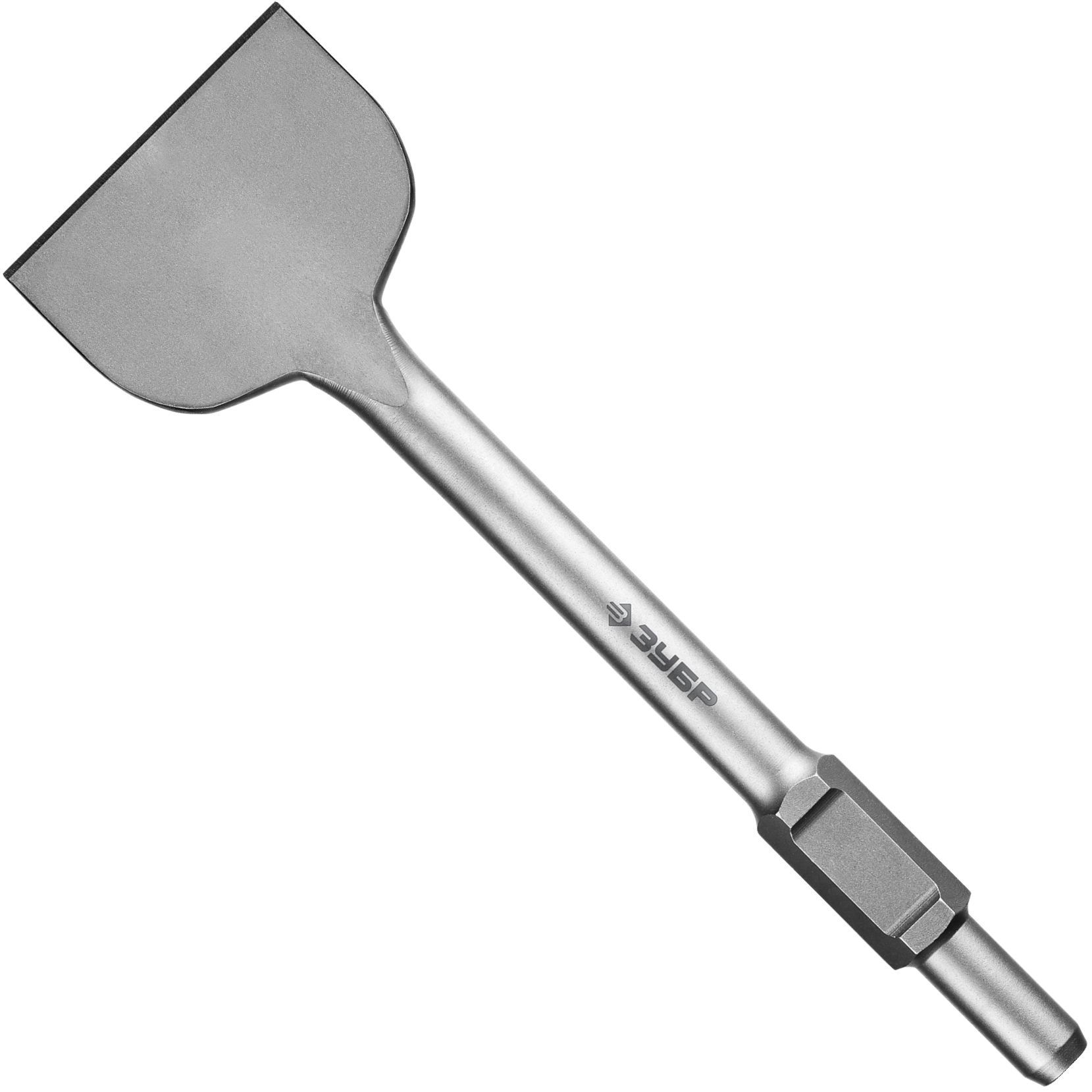 Зубило лопаточное 125х400 мм HEX 30 ЗУБР БУРАН 29375-125-400 - фото