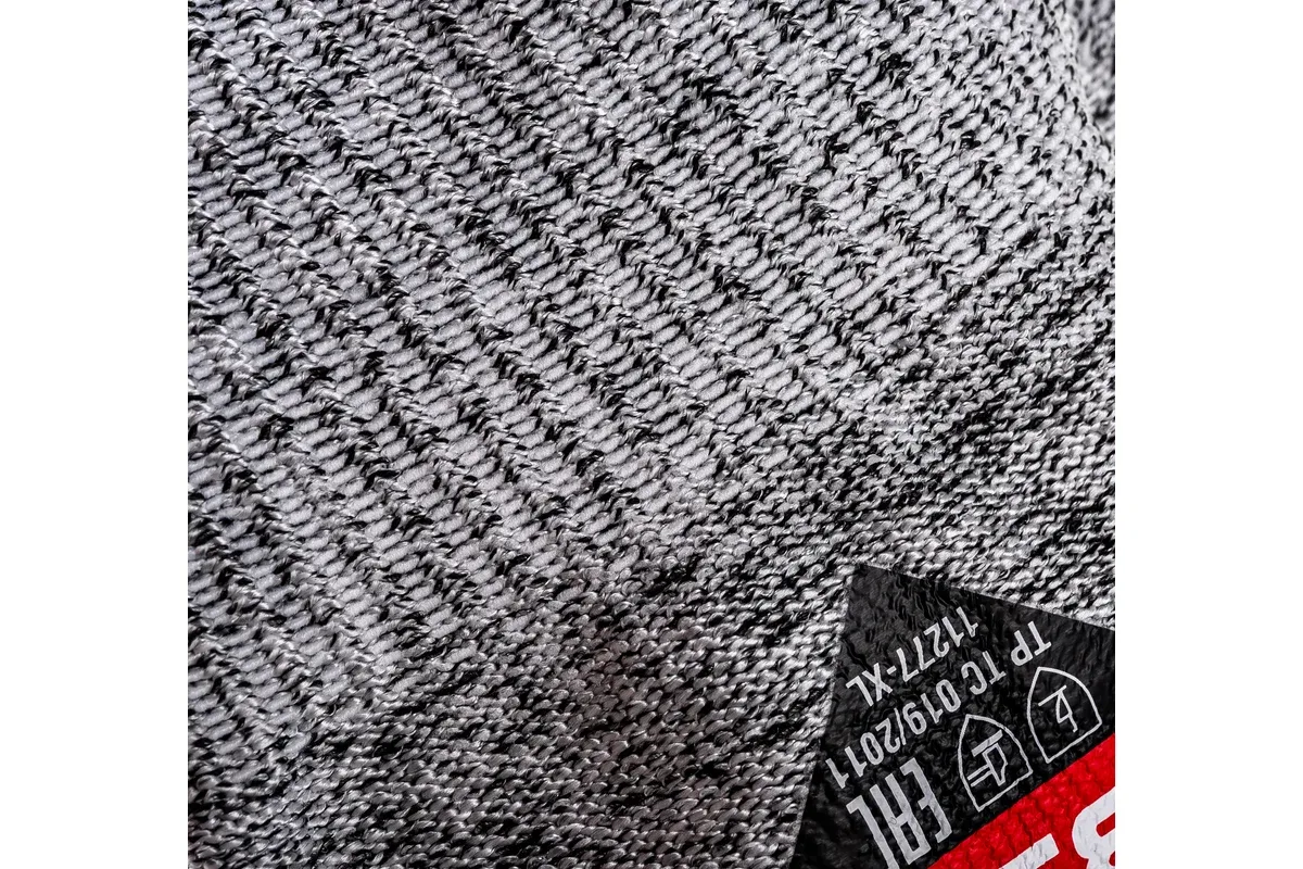 Перчатки для защиты от порезов с рельефным латексным покрытием S(7) ЗУБР 11277-S - фото