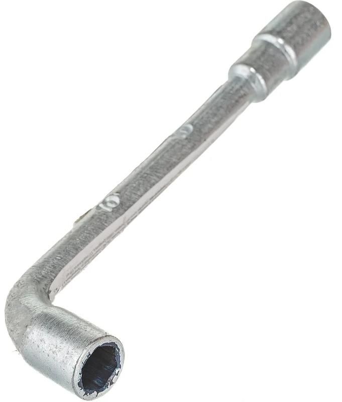 Ключ торцевой L-образный 10 мм с отверстием FIT 63010, сталь - фото