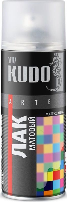 Лак акриловый универсальный матовый 520 мл Kudo KU-9004 - фото