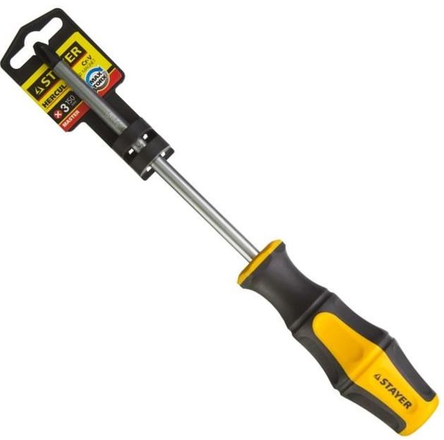 Отвертка крестовая PH3 Stayer Master Hercules 25052-3-15_z02, сталь Cr-V - фото