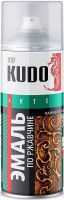 Эмаль молотковая по ржавчине 520 мл Kudo Эмаль молотковая по ржавчине 520 мл Kudo