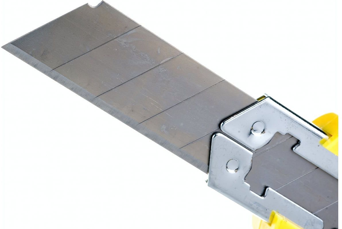 Нож технический с автофиксатором 18 мм FIT 10263, 3 лезвия - фото