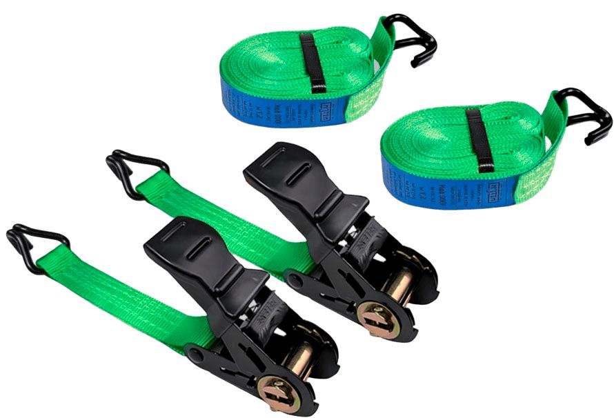 Ремень стяжной RS REGULAR 100:1000:6 (STF100DaN, 1 т, 6 м) HITCH SZ067692, комплект 2 шт - фото