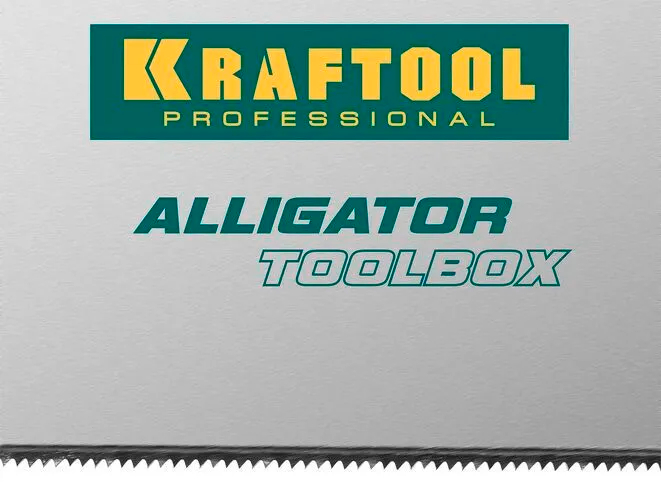 Ножовка по дереву 350 мм Alligator Toolbox 13 Kraftool 15227-35 - фото