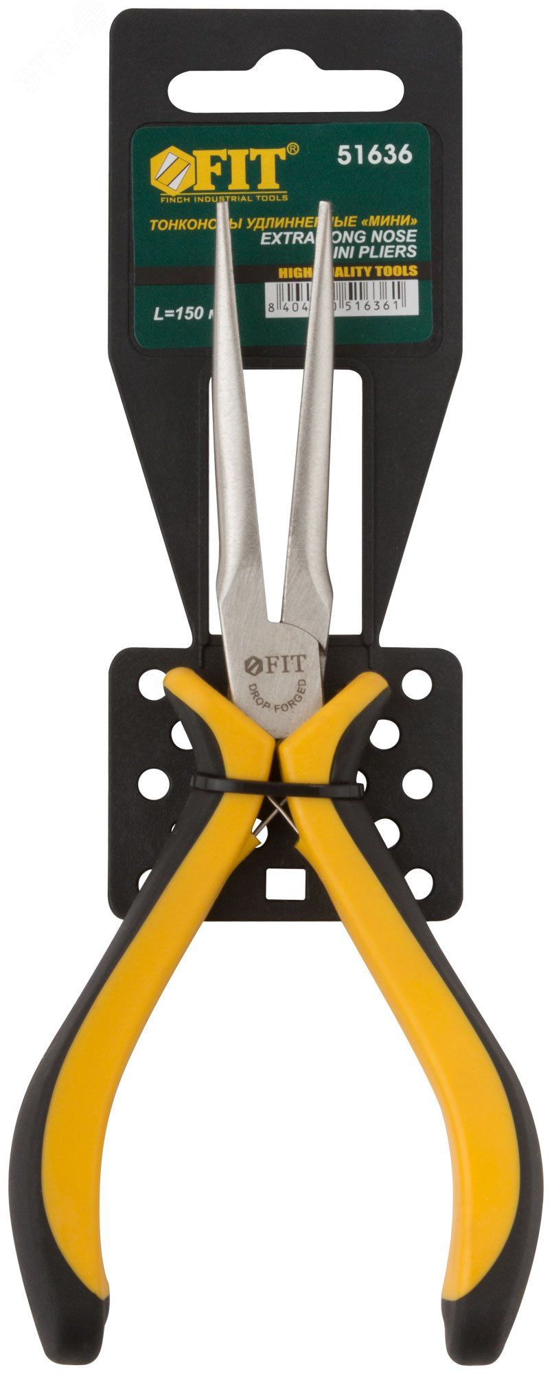 Тонконосы удлиненные мини 150 мм FIT Профи 51636 - фото