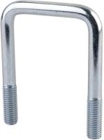 Скоба П-образная 110х65 мм с резьбой М6, оцинкованная сталь Скоба П-образная 110х65 мм с резьбой М6, оцинкованная сталь