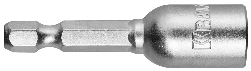 Бита с торцевой головкой 10 мм, намагниченная Kraftool 26391-10, хромованадиевая сталь - фото