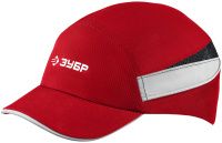 Каскетка защитная красная Бином ЗУБР 11096 Каскетка защитная красная Бином ЗУБР 11096