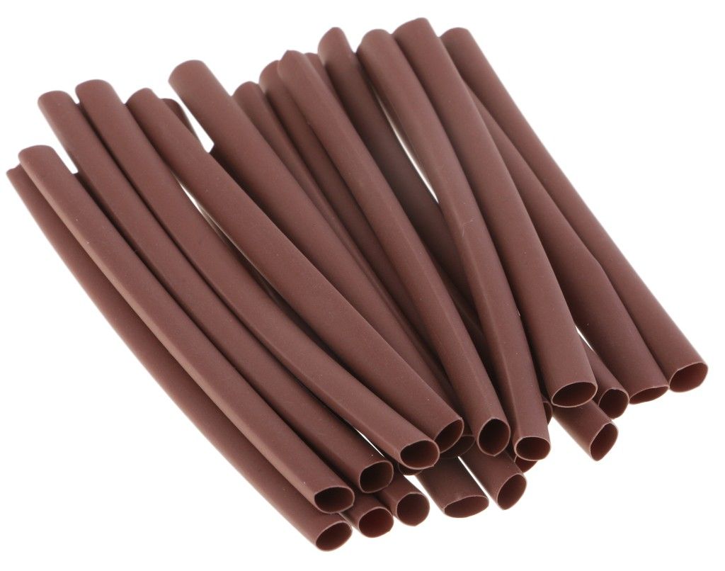 Термоусаживаемая трубка Raychman RBF 8/2 мм, коричневая - фото