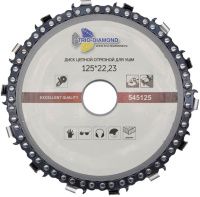 Диск цепной по дереву 125х22,23 мм Trio-Diamond 545125 Диск цепной по дереву 125х22,23 мм Trio-Diamond 545125