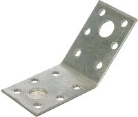 Уголок крепежный 135°, 50х50х35х2 мм Буратино 5/2, оцинкованная сталь Уголок крепежный 135°, 50х50х35х2 мм Буратино 5/2, оцинкованная сталь