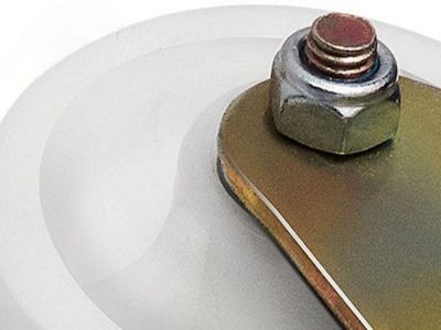 Колесо большегрузное неповоротное нейлоновое Emes ED02 HBZ - фото