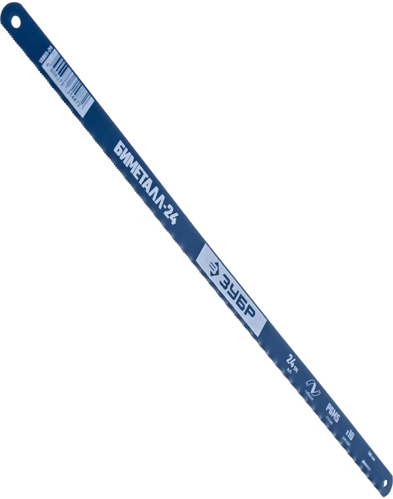 Полотно по металлу 300 мм 24 TPI ЗУБР Биметалл-24 15855-24-10_z01, 10 шт - фото