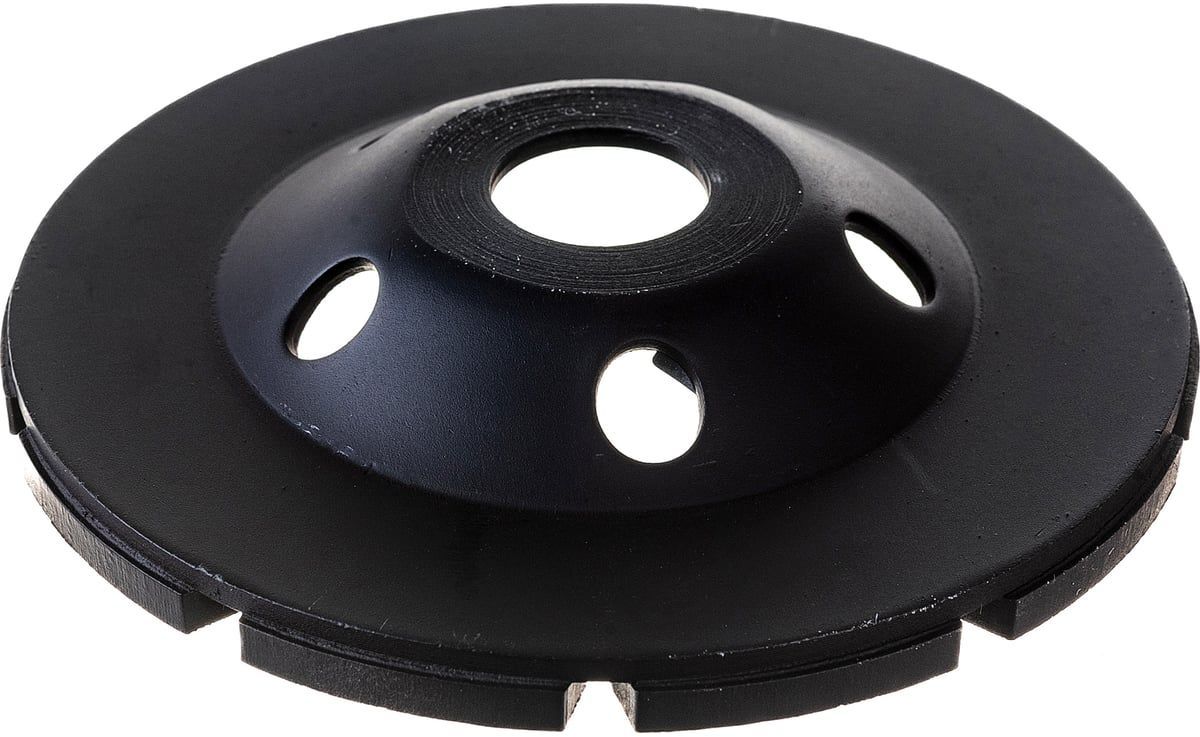 Чашка сегментная двухрядная алмазная 125х22,2 мм Trio-Diamond Про TCW260 - фото