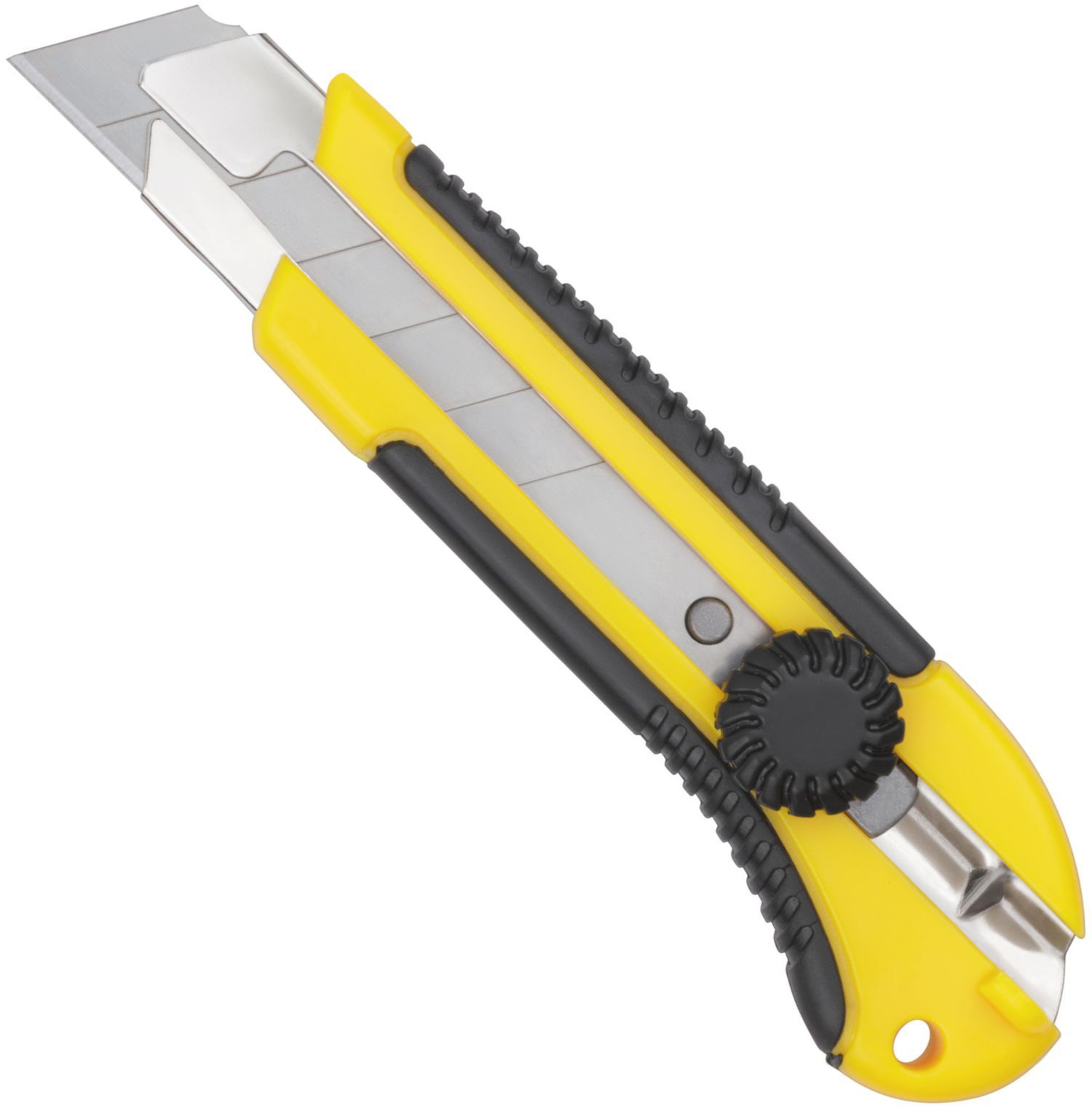 Нож технический с винтовым фиксатором 25 мм FIT 10326 - фото