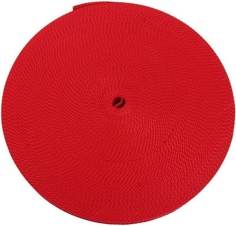 Стропа 25 мм 50 м Veritas S-519, красный темный - фото