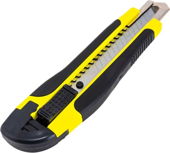 Нож технический с автофиксатором 18 мм FIT 10243 - фото