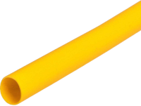 Трубка термоусаживаемая 16/8 мм, не поддерживающая горения 2:1 ТНТ нг-LS КВТ 82987, желтая Трубка термоусаживаемая 16/8 мм, не поддерживающая горения 2:1 ТНТ нг-LS КВТ 82987, желтая