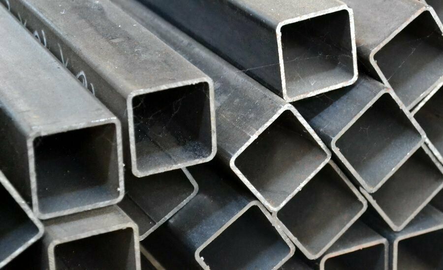 Труба профильная ЭСВ матовая 15х15х1,2 мм длина 1 м, нержавеющая сталь AISI 304 - фото