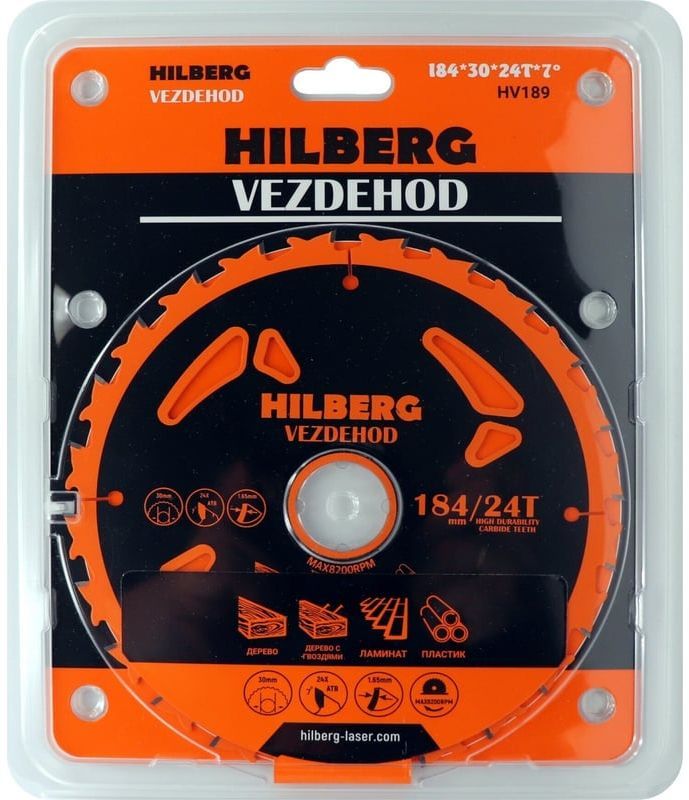 Диск пильный Hilberg Vezdehod - фото